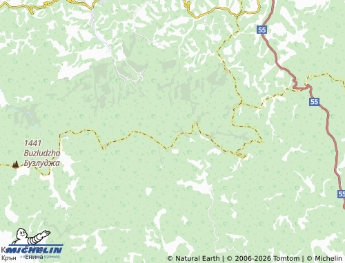 Kaart MICHELIN Krastets - ViaMichelin