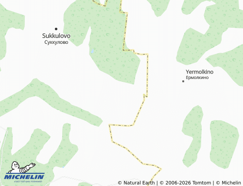 MICHELIN-Landkarte Yelan'-Chishma - ViaMichelin