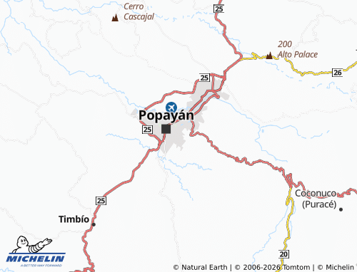Carte MICHELIN Santa Inés - ViaMichelin