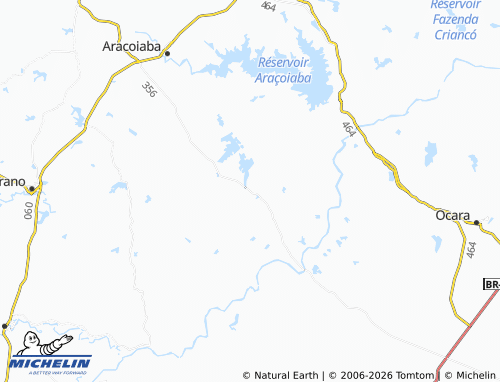 Carte MICHELIN Jaguarão - ViaMichelin
