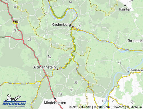 MICHELIN Hexenagger map - ViaMichelin
