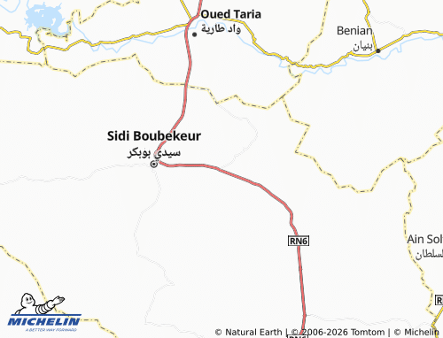 Carte MICHELIN Sidi Amar - ViaMichelin