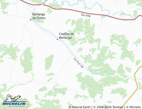 MICHELIN Caltojar map - ViaMichelin