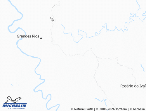 Mappa MICHELIN Ribeirão Bonito - ViaMichelin