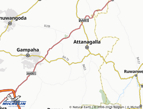 Mappa MICHELIN Ogodapola - ViaMichelin