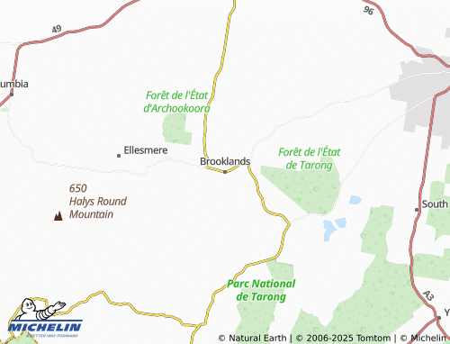 MICHELIN Brooklands map - ViaMichelin