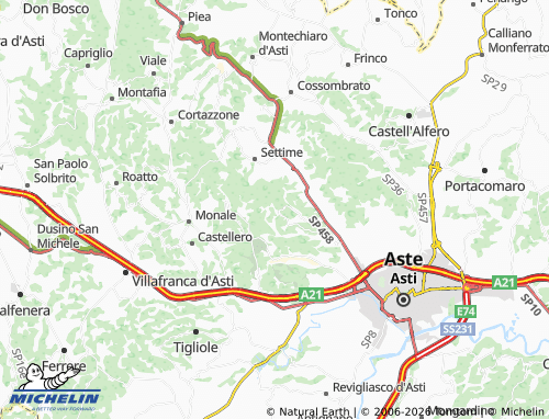 Mappa MICHELIN San Grato - ViaMichelin