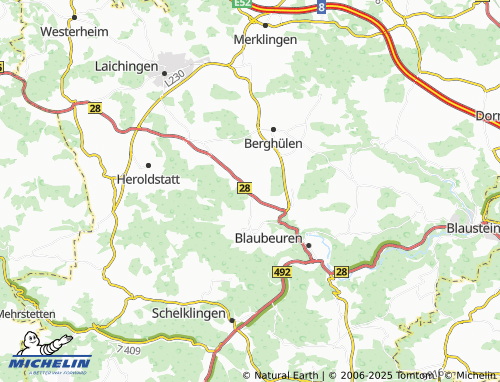 MICHELIN Wennenden map - ViaMichelin