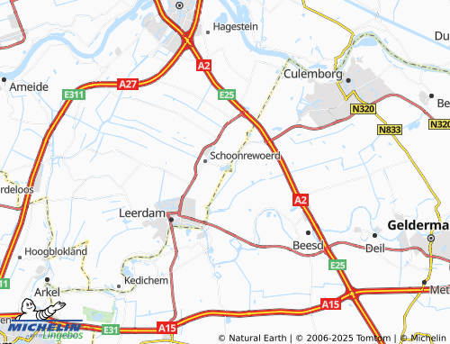 Mapa MICHELIN Diefdijk - ViaMichelin