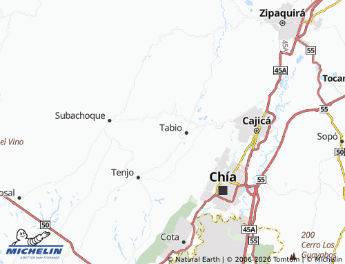 Carte MICHELIN Juaica - ViaMichelin