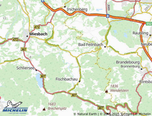 MICHELIN-Landkarte Hundham - ViaMichelin