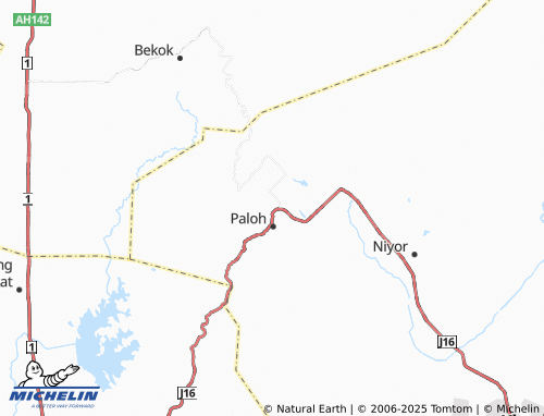 MICHELIN Kampung Aman map - ViaMichelin