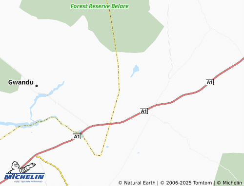 MICHELIN Maruda map - ViaMichelin