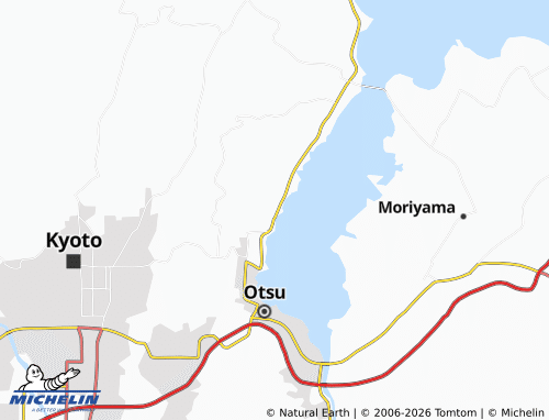Mapa MICHELIN Shimo-Sakamotocho - ViaMichelin