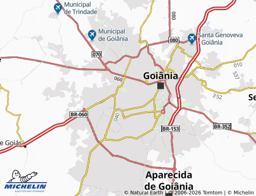 Mapa MICHELIN Setor Sudoeste - ViaMichelin