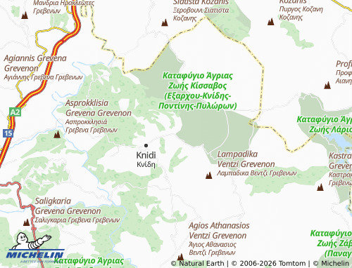 Carte MICHELIN Pefkaki - ViaMichelin