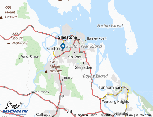 MICHELIN Telina map - ViaMichelin