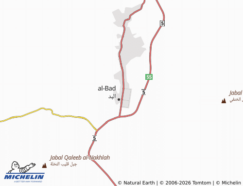 Mappa MICHELIN al-Murouj - ViaMichelin