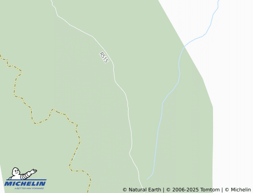 MICHELIN Isangania map - ViaMichelin