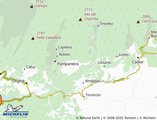 MICHELIN Pórtugos map - ViaMichelin
