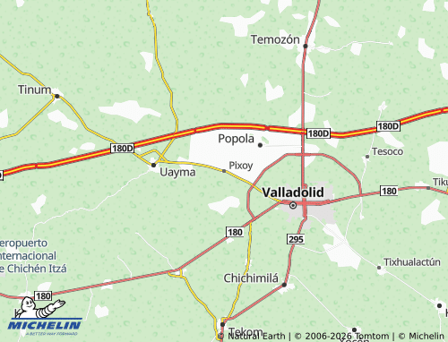 Mapa MICHELIN Pixoy - ViaMichelin