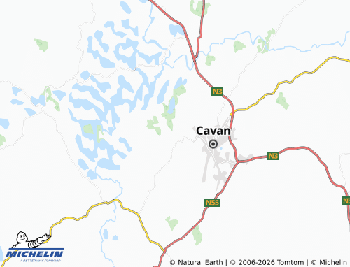 Carte MICHELIN The Orchard - ViaMichelin