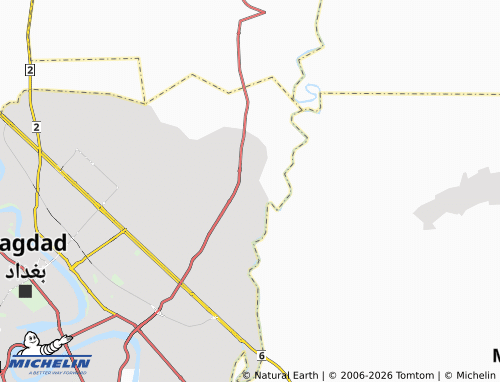 Mapa MICHELIN al-Ubaydi - ViaMichelin