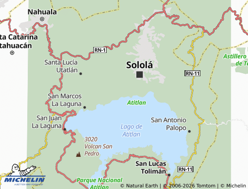 MICHELIN Santa Cruz La Laguna map - ViaMichelin