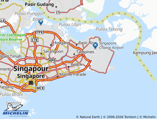 Mapa MICHELIN Simei - ViaMichelin