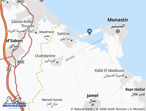 MICHELIN Masjid Eesa map - ViaMichelin