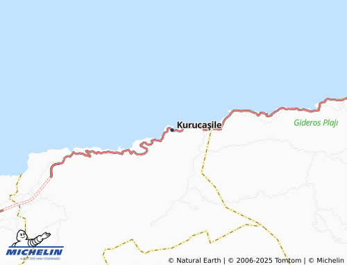 MICHELIN Ömerler map - ViaMichelin
