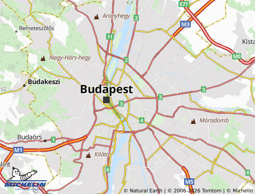 MICHELIN 7. Kerület map - ViaMichelin