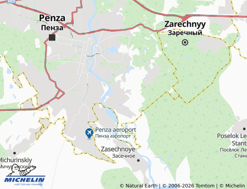 MICHELIN-Landkarte Druzhba SNT - ViaMichelin