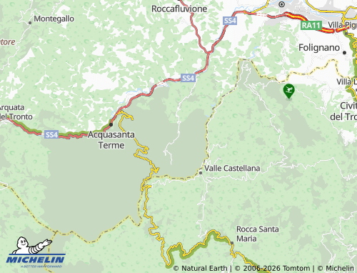 MICHELIN San Gregorio map - ViaMichelin