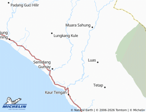 Mappa MICHELIN Penandingan - ViaMichelin