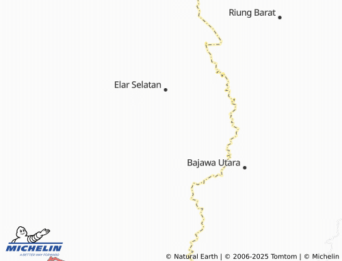 MICHELIN Nanga Pu'un map - ViaMichelin