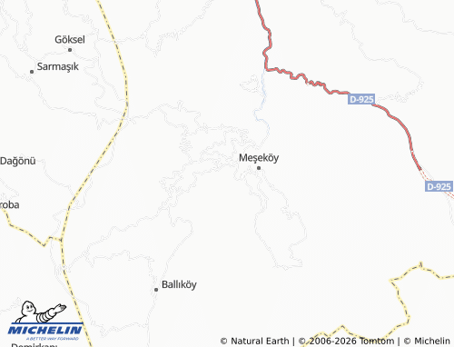 MICHELIN Kama map - ViaMichelin