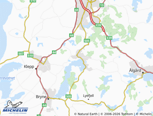 MICHELIN Orstad map - ViaMichelin