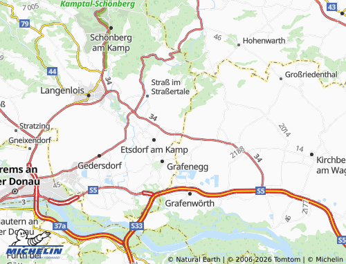 Mapa MICHELIN Engabrunn - ViaMichelin