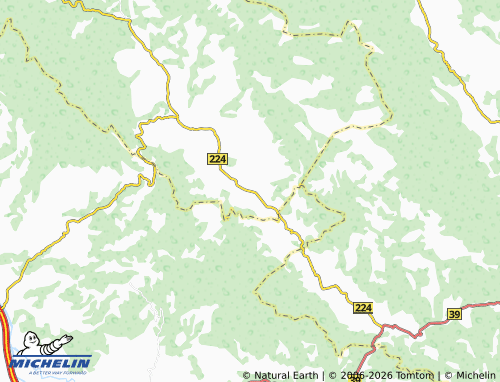 Mapa MICHELIN Ravna Dubrava - ViaMichelin