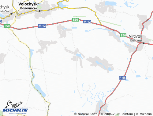 Kaart MICHELIN Fedirky - ViaMichelin