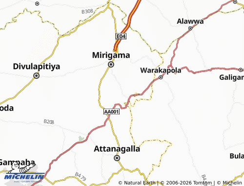 Mappa MICHELIN Millawala - ViaMichelin