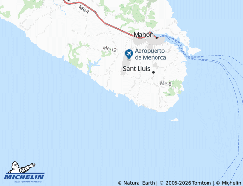 Mapa MICHELIN Urbanización de Binissafúller - ViaMichelin