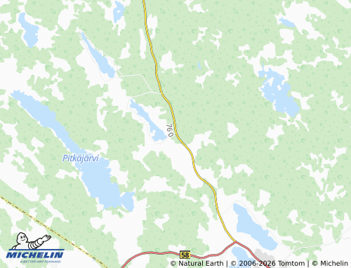 Carte MICHELIN Kangaskylä - ViaMichelin