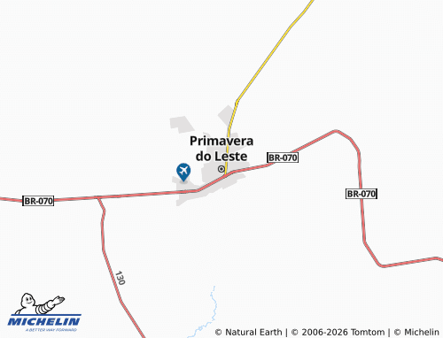 Mappa MICHELIN Primavera do Leste - ViaMichelin