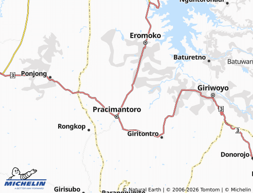 MICHELIN Tubokarto map - ViaMichelin