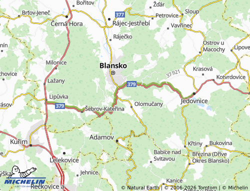 Mapa MICHELIN Klepačov - ViaMichelin