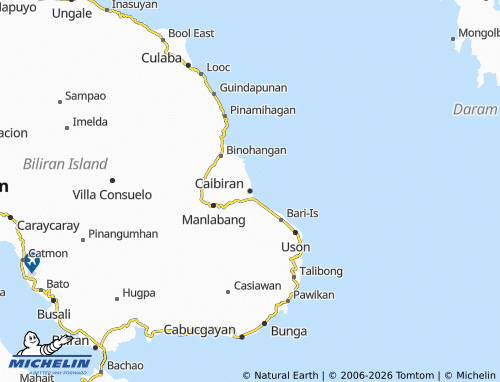 MICHELIN Caibiran map - ViaMichelin