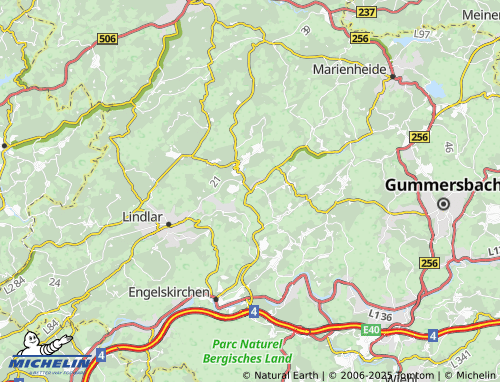 MICHELIN-Landkarte Kaiserau - ViaMichelin