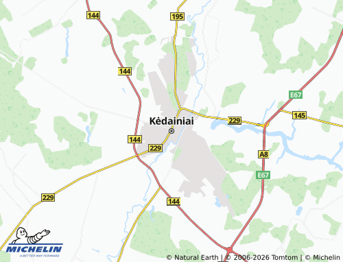 Mappa MICHELIN Kėdainiai - ViaMichelin